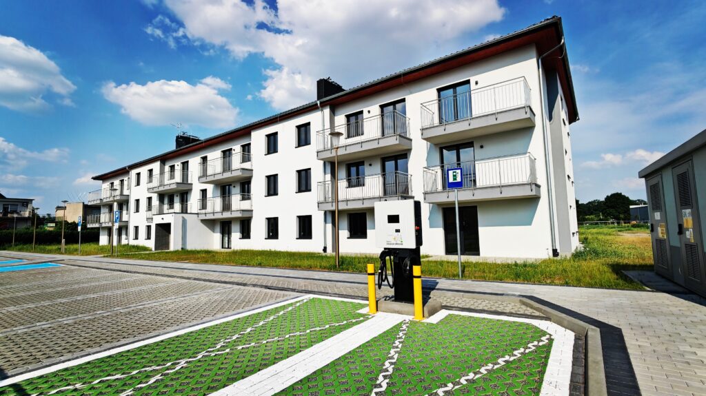 COMPLETED CONSTRUCTION OF RESIDENTIAL BUILDING